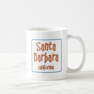 Santa Barbara California BlueBox Coffee Mug