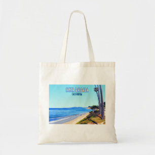 Santa Barbara California Butterfly Beach Montecito Tote Bag