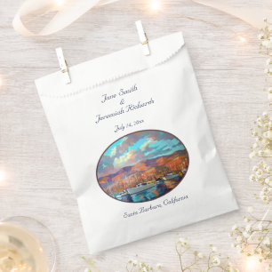 Santa Barbara, California Favour Bags
