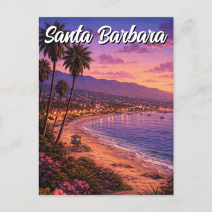 Santa Barbara California Postcard