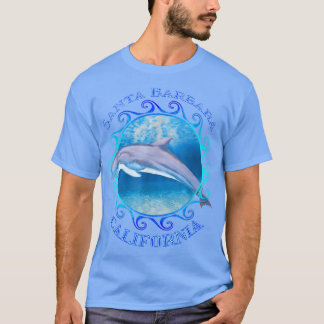 Santa Barbara California Vacation Souvenir Dolphin T-Shirt