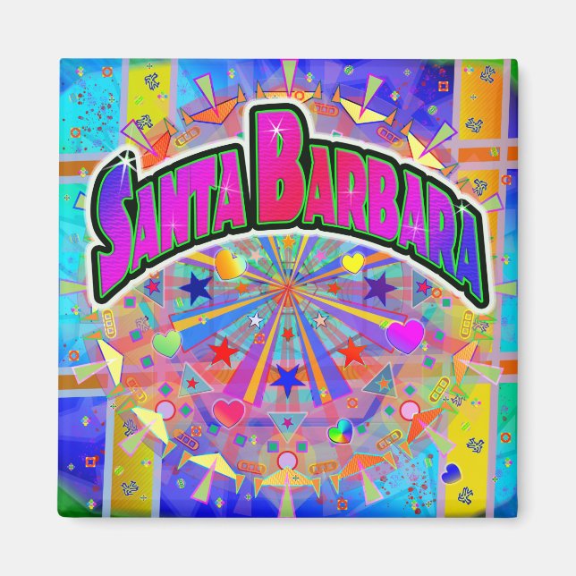Santa Barbara Cosmic Unity Magnet (Front)