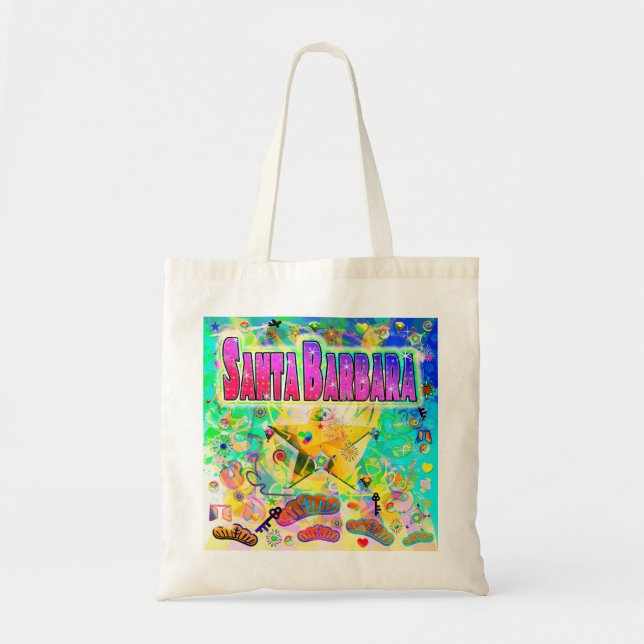 Santa Barbara Epoch Hour Tote Bag (Front)