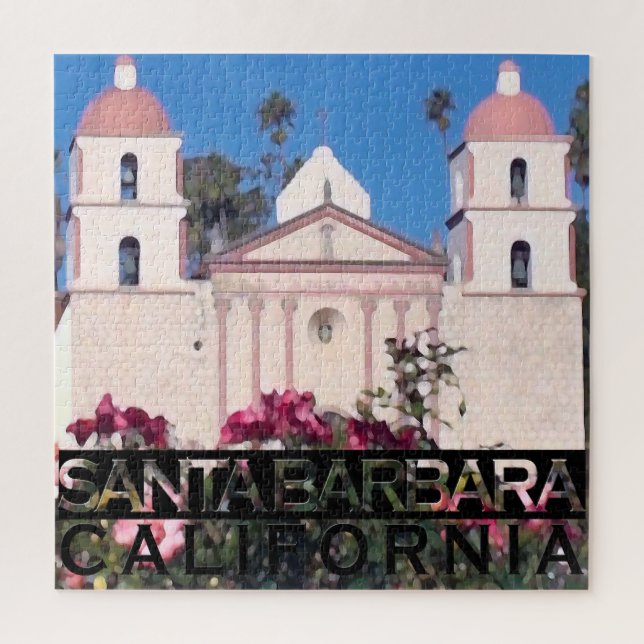 Santa Barbara Jigsaw Puzzle (Vertical)