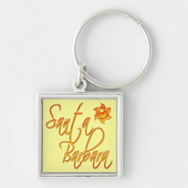 Santa Barbara Key Ring (Front)