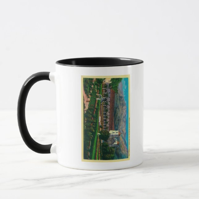 Santa Barbara Mission and Grounds Mug (Left)