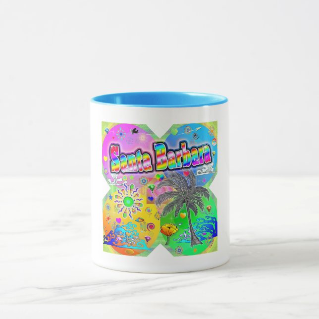 Santa Barbara Quadro Seasons Mug (Center)
