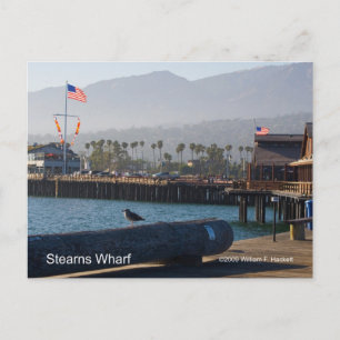Santa Barbara Stearns Wharf Products Postcard