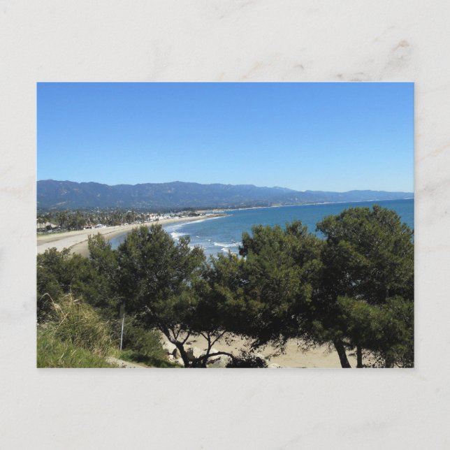 Santa Barbara Take a Breath Postcard (Front)