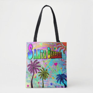 Santa Barbara Vivid Romance Tote Bag