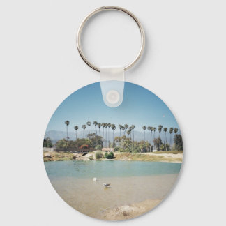 Santa Barbara's Beach Key Ring