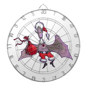 Santa Bat dartboard