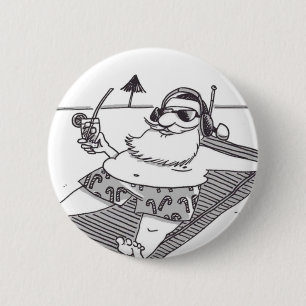 Santa Beach Time button