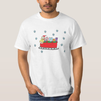 Santa Bear Happy Holidays T-Shirt