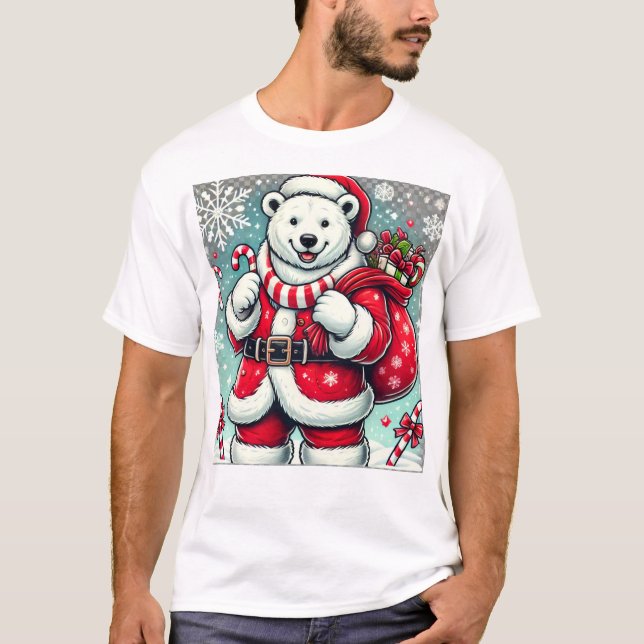 santa bear T-Shirt (Front)