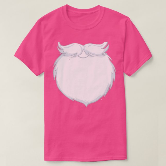 santa beard 1 1 T-Shirt (Design Front)