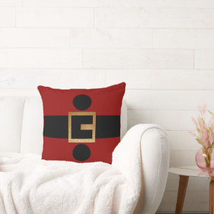 Santa Belt Christmas – Festive Holiday Gift Cushion