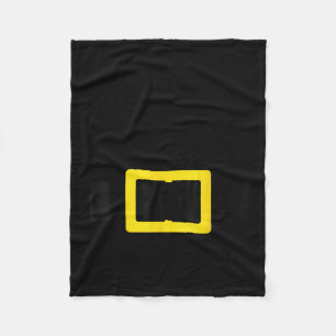 Santa Belt Funny Cute Halloween Christmas Costume  Fleece Blanket