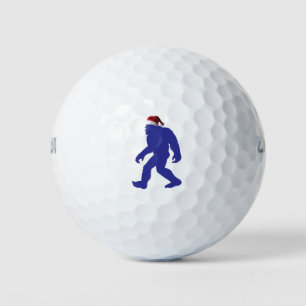 Santa-Bigfoot Golf Balls