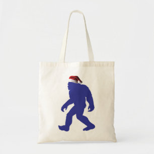 Santa-Bigfoot Tote Bag