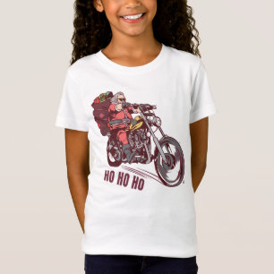 Santa Biker Christmas Costume for Bikers Invitatio T-Shirt