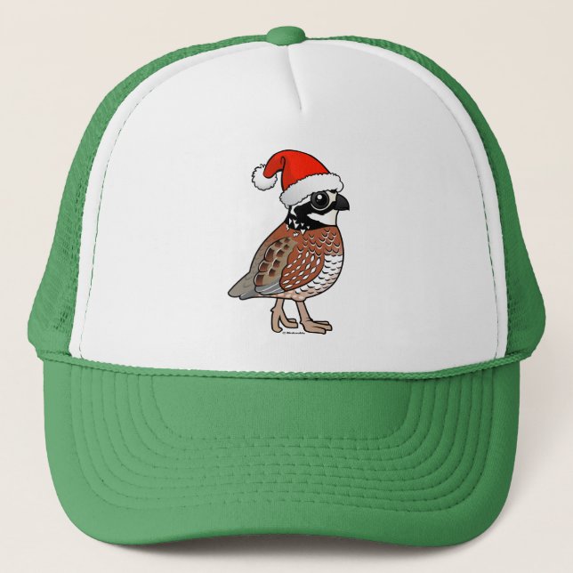 Santa Bobwhite Trucker Hat (Front)