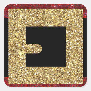 Santa buckle Stickers, christmas envelope stickers