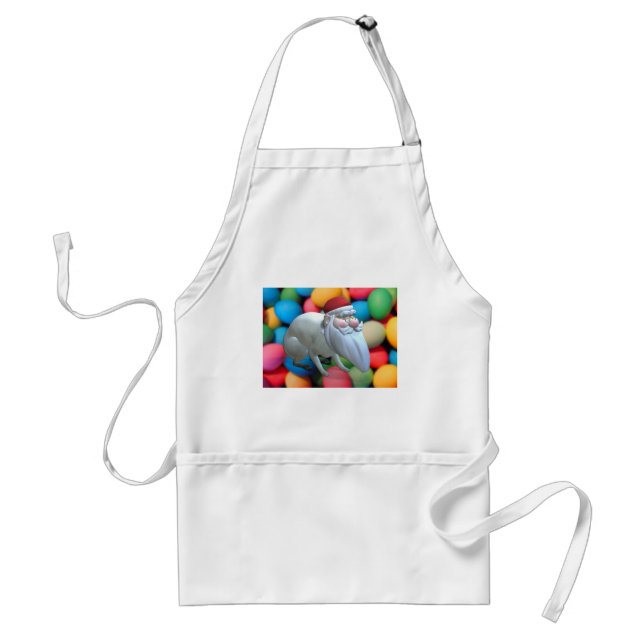 Santa Bunny Standard Apron (Front)