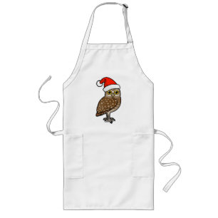 Santa Burrowing Owl Long Apron