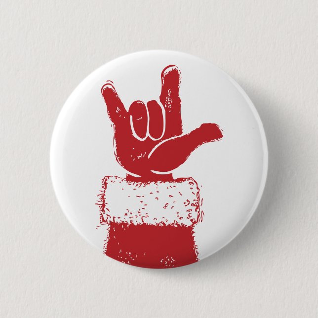 Santa button (Front)