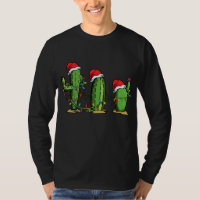 Santa Cactus Christmas Lights Funny Family Matchin