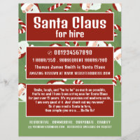 Santa Candy, Santa Claus Entertainer Advertising