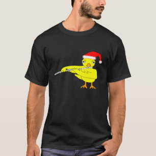 Santa Cap Flute Chick T-Shirt