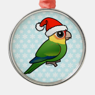 Santa Carolina Parakeet Metal Tree Decoration
