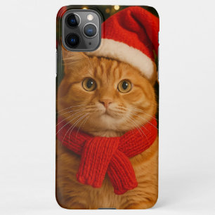 Santa Cat iPhone 11 Pro Max Case