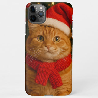 Santa Cat iPhone 11 Pro Max Case