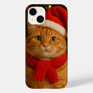 Santa Cat iPhone 14 Case