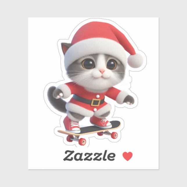 Santa cat is coming to town (Sheet)