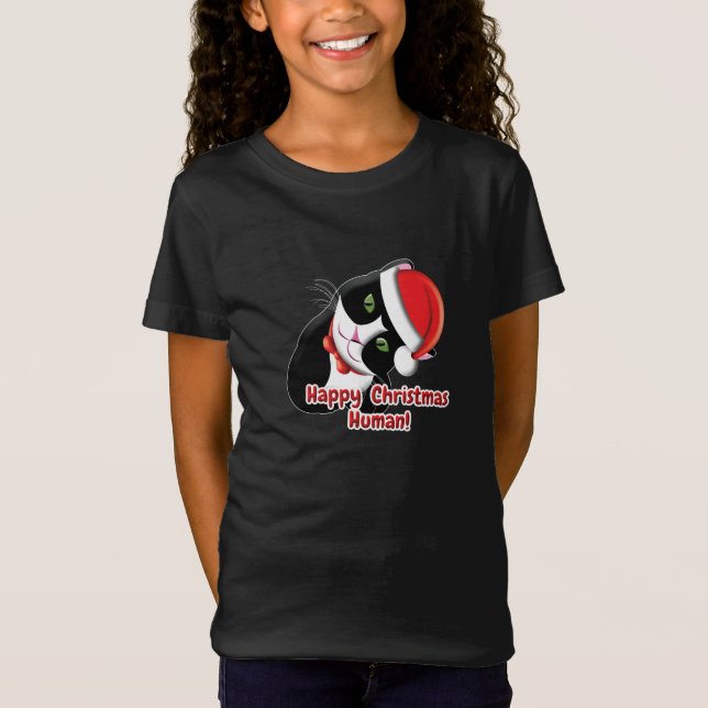 Santa Cat T-Shirt (Front)