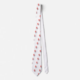 Santa Cat Tie