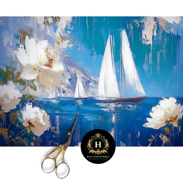 Santa Catalina Island California Decoupage  Tissue Paper (Creator Uploaded)