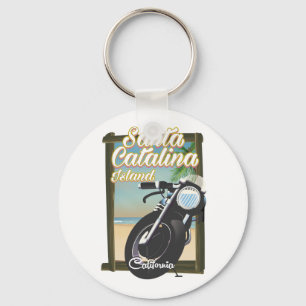 Santa Catalina Island , California USA Key Ring