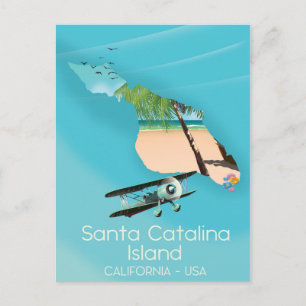 Santa Catalina Island California USA Postcard