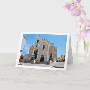 Santa Catalina Mártir Church in Vilamarxant, Spain Card