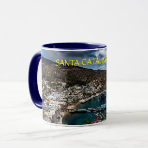 Santa Catalina PanoramicIsland Mug