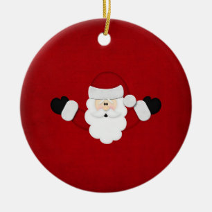 Santa Ceramic Tree Decoration