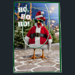 Santa Chicken Medium Gift Bag<br><div class="desc">Holly Jolly! | Avanti,  the Global Humour Brand™ has been entertaining the world with its Feel Good Funny greeting cards for over 40 years. Our characters live life to the fullest and celebrate the humour in everyday life.</div>