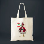 Santa Chicken Tote Bag<br><div class="desc">Holly Jolly! | Avanti,  the Global Humour Brand™ has been entertaining the world with its Feel Good Funny greeting cards for over 40 years. Our characters live life to the fullest and celebrate the humour in everyday life.</div>