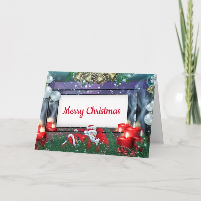 Santa Christmas Card (Front)
