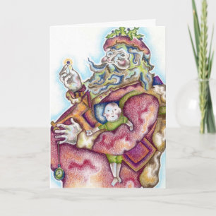 Santa Christmas Card